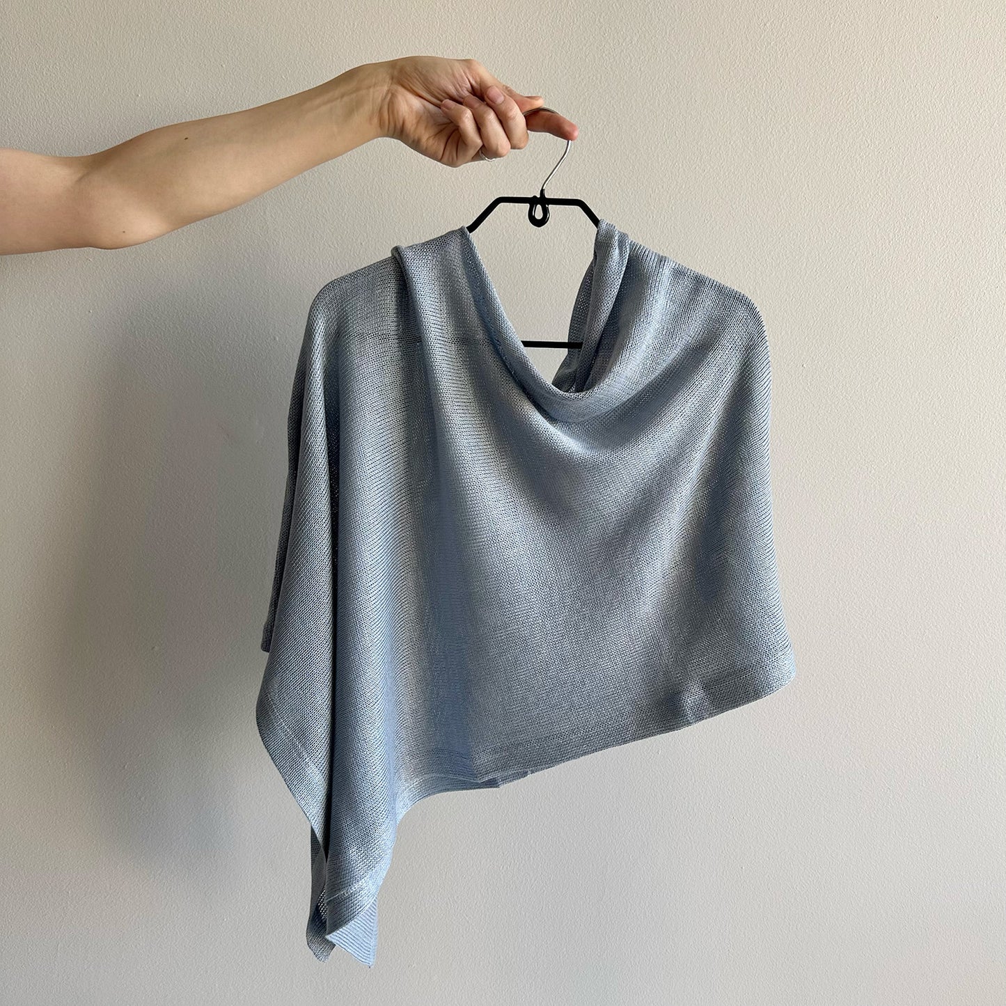 Knits: Bamboo/Cotton Poncho (Assorted Colours)