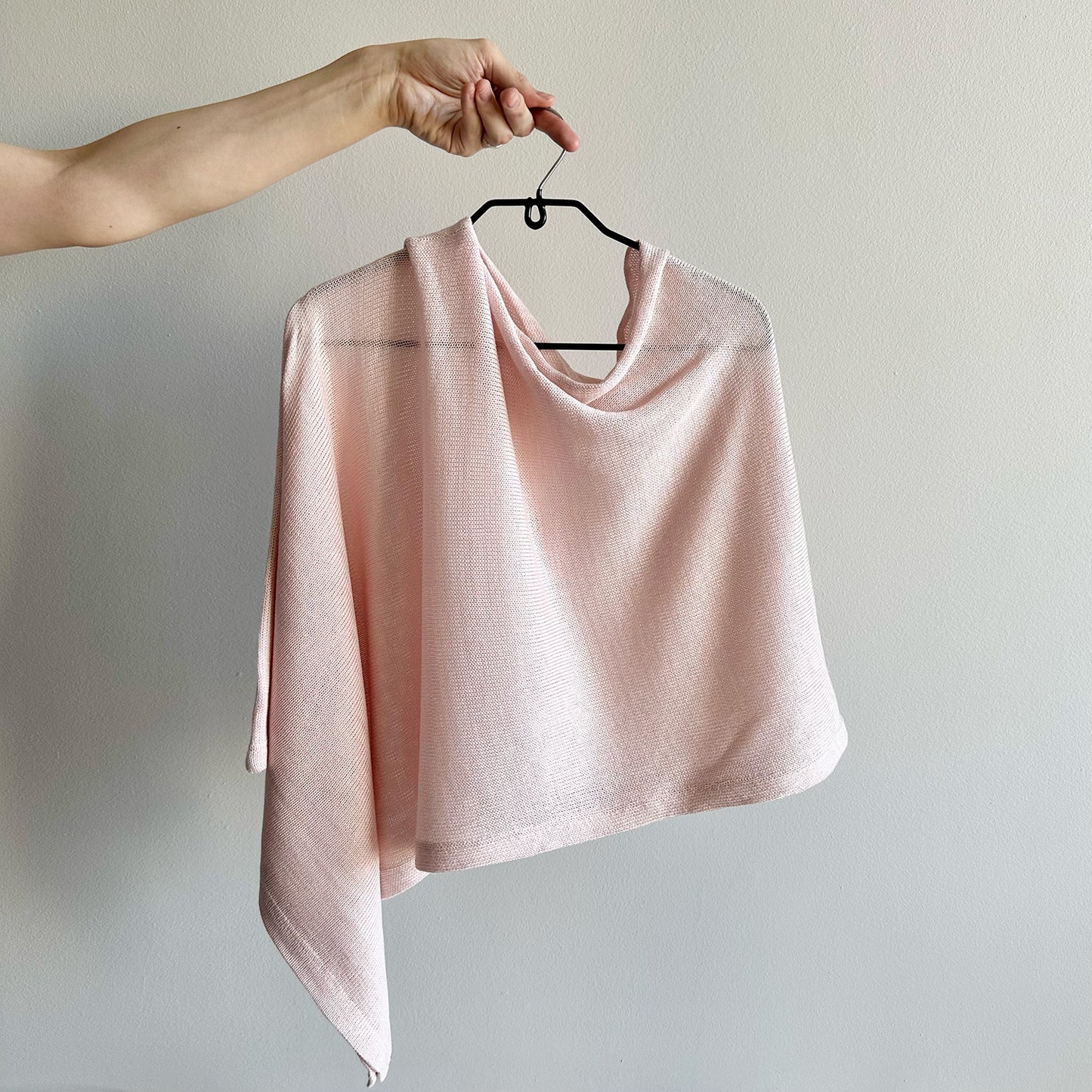 Knits: Bamboo/Cotton Poncho (Assorted Colours)