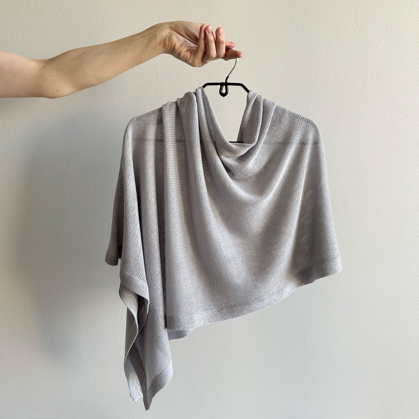 Knits: Bamboo/Cotton Poncho (Assorted Colours)